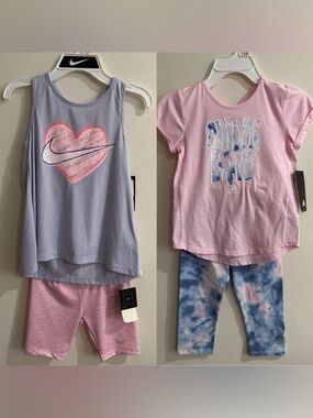 Nike/adidas girls sets 6/6X